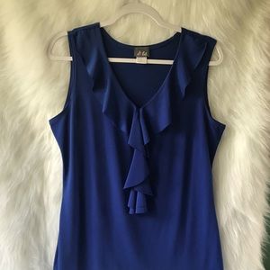 Dots Sleeveless Blouse